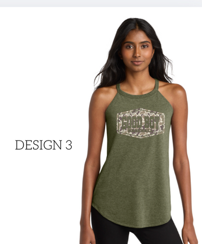 Womens Good Boy District® Women’s Perfect Tri® Rocker Tank DT137L