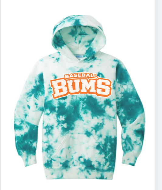 TIE DYE PC144Y  Port & Co™ Youth Crystal Tie-Dye Pullover Hoodie