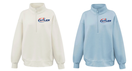 CUTLER Womens Oversized 1/2 Zip 5485