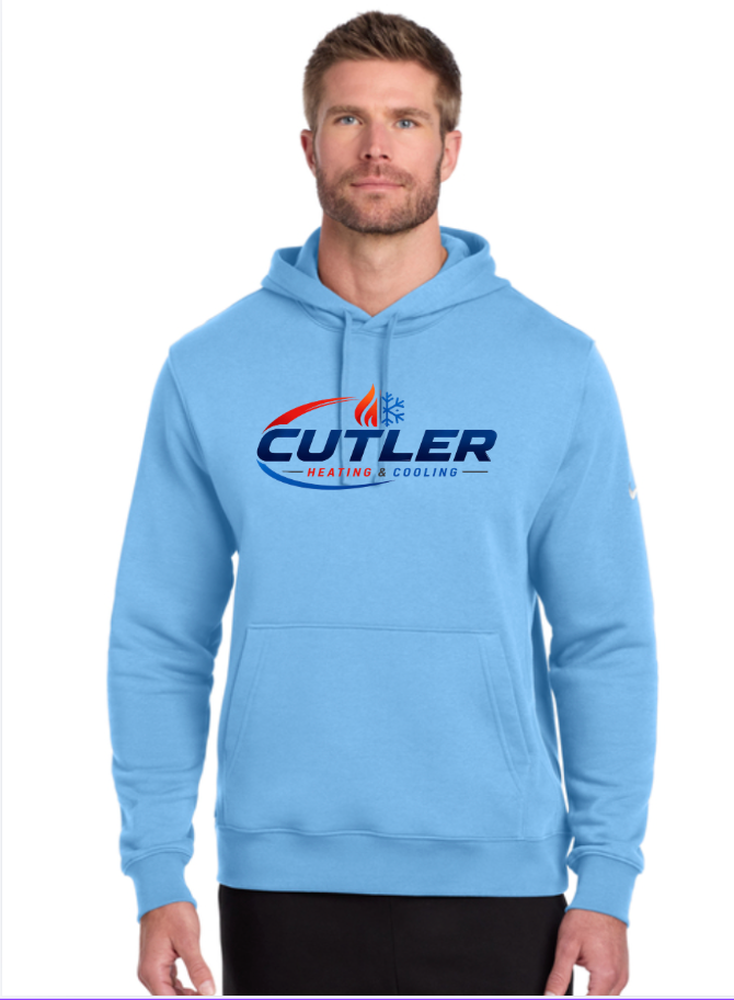 CUTLER NIKE Fleece Hoodie NKDR1499 Carolina Blue