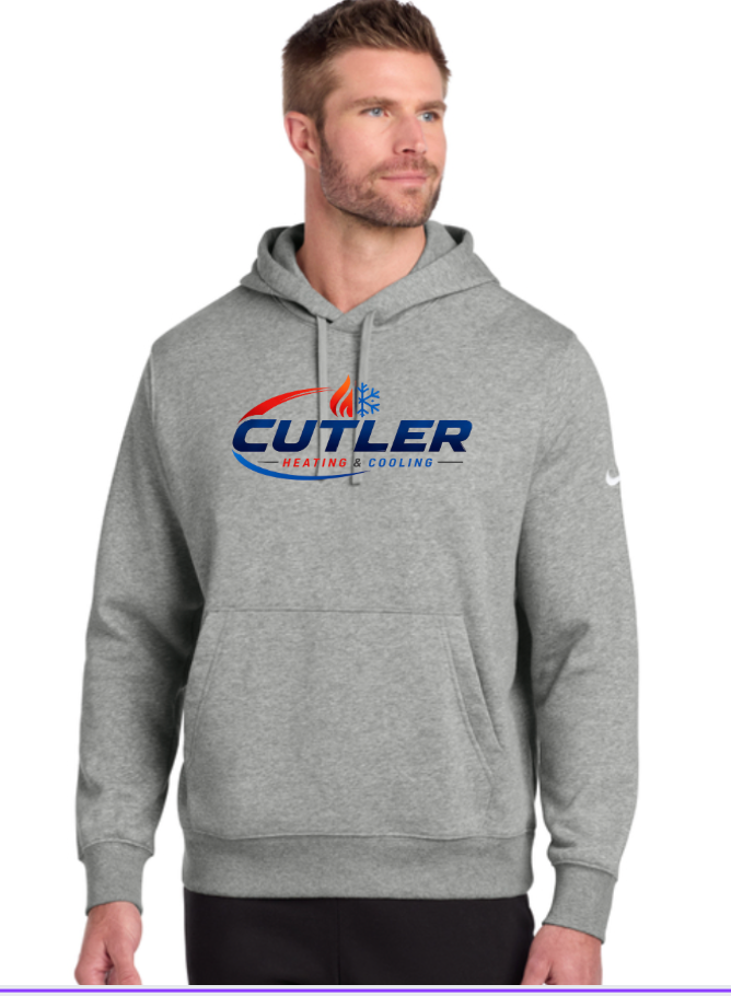 CUTLER NIKE Fleece Hoodie NKDR1499 Grey