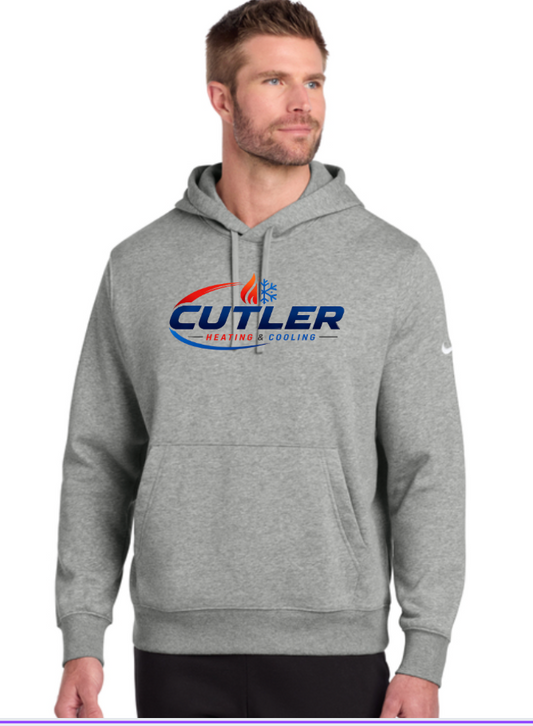 CUTLER NIKE Fleece Hoodie NKDR1499 Grey