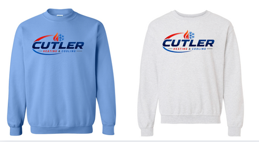 CUTLER Crewneck Fleece Sweatshirt 18000 ( Colored Logo)