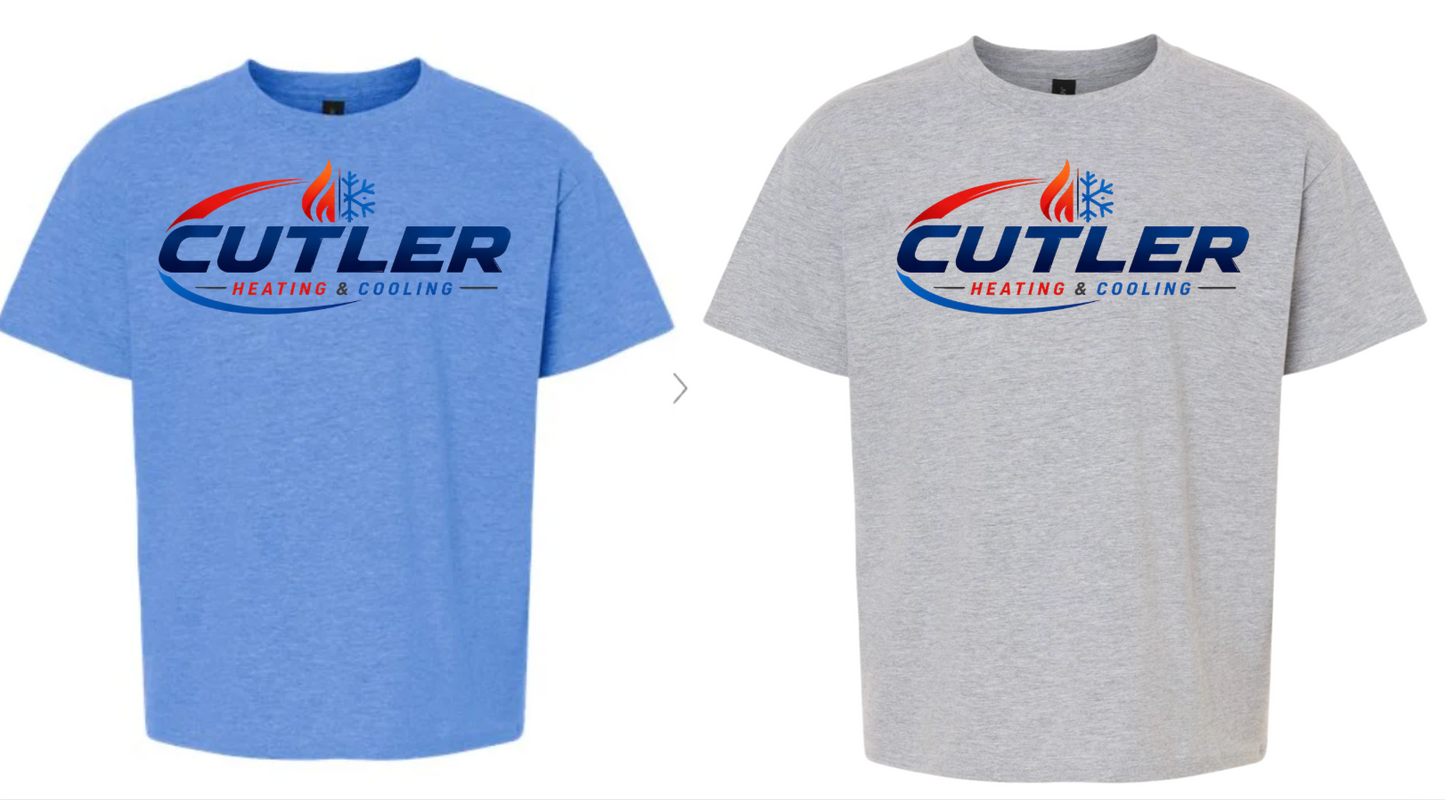 YOUTH/ADULT CUTLER Gildan Softstyle Tee 64000 (color logo)
