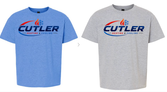 YOUTH/ADULT CUTLER Gildan Softstyle Tee 64000 (color logo)