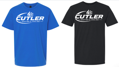 YOUTH/ADULT CUTLER Gildan Softstyle Tee 64000 (White Logo)