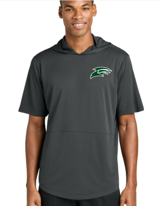 HAWKS ST445 Sport-Tek® Club Short Sleeve Hoodie