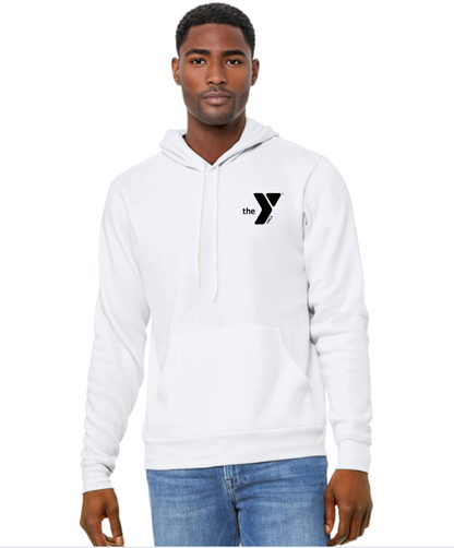 YMCA STAFF BC3719 Sale BELLA+CANVAS® Unisex Sponge Fleece Pullover Hoodie