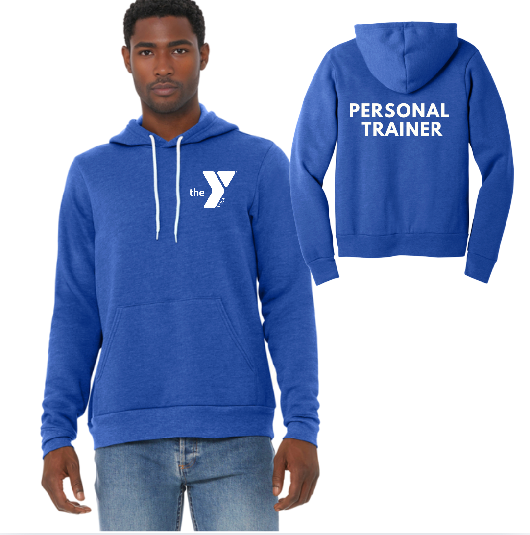 YMCA STAFF BC3719 Sale BELLA+CANVAS® Unisex Sponge Fleece Pullover Hoodie