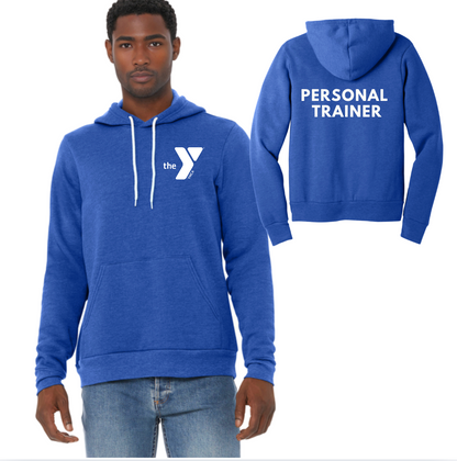 YMCA STAFF BC3719 Sale BELLA+CANVAS® Unisex Sponge Fleece Pullover Hoodie