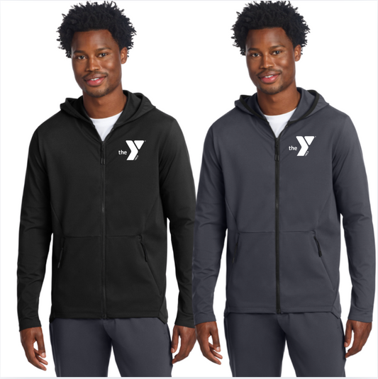 ST870 Sport-Tek® Circuit Hooded Full-Zip