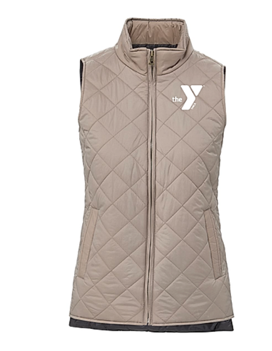 Women's Vintage Diamond Quilted Vest - W207359