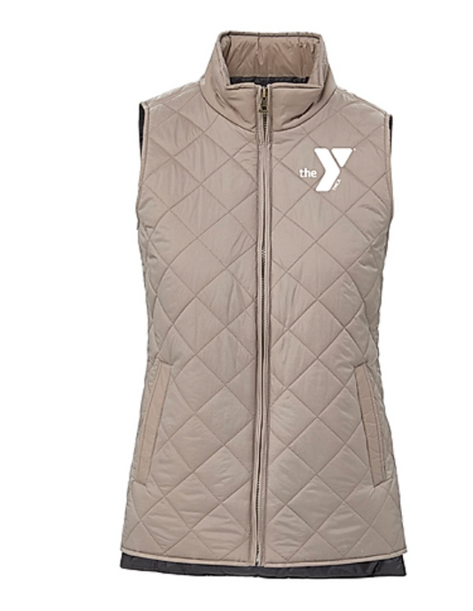 Women's Vintage Diamond Quilted Vest - W207359