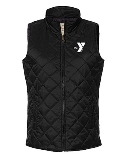 Women's Vintage Diamond Quilted Vest - W207359