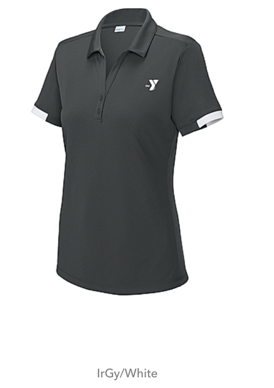 Sport-Tek Women's Club Colorblock Polo LST444