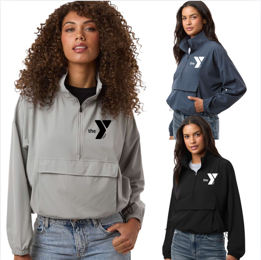 Women's Stretch Woven Quarter-Zip Pullover - BW5204