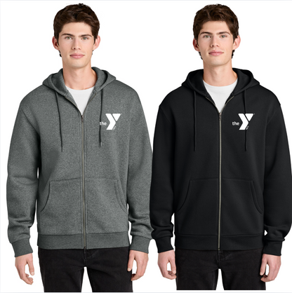 DT6702 New District® MelloFleece Full-Zip Hoodie