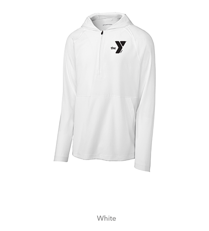 Sport-Tek Repeat 1/2-Zip Long Sleeve Hooded Jacket