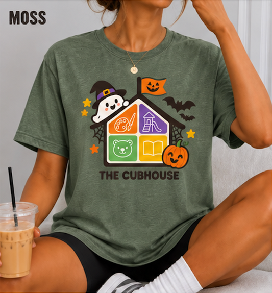 Cubhouse Halloween Comfort Colors T Shirt