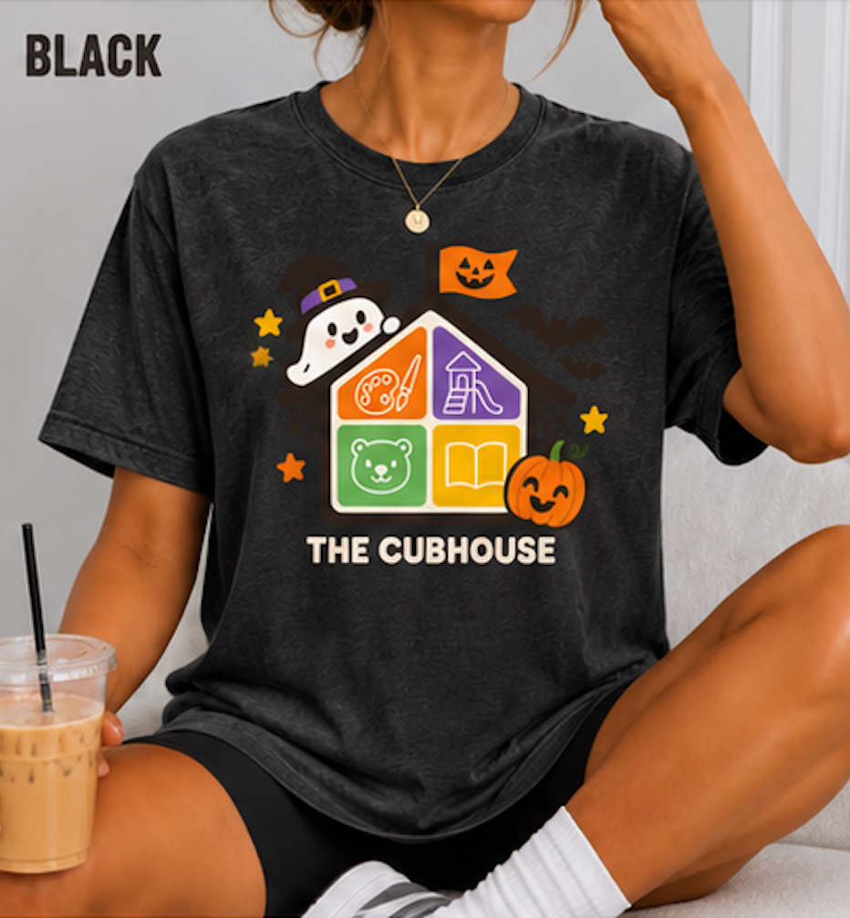 Cubhouse Halloween Comfort Colors T Shirt