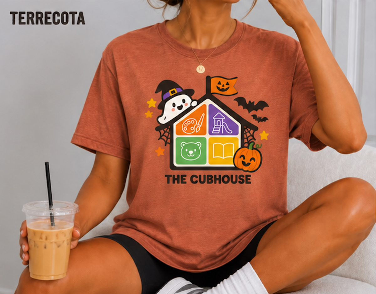 Cubhouse Halloween Comfort Colors T Shirt