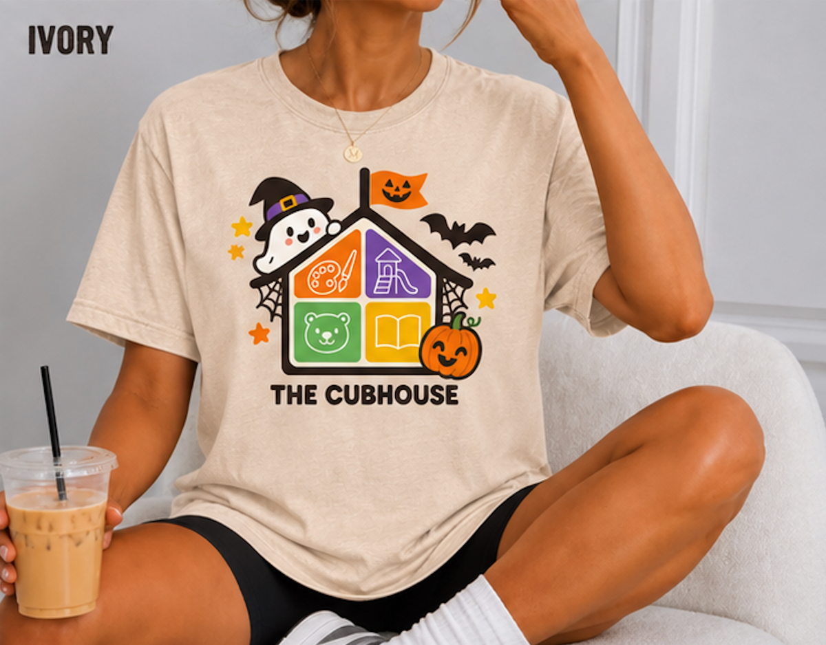 Cubhouse Halloween Comfort Colors T Shirt