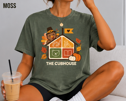 Cubhouse Thanksgiving Comfort Colors T Shirt