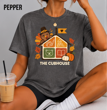 Cubhouse Thanksgiving Comfort Colors T Shirt