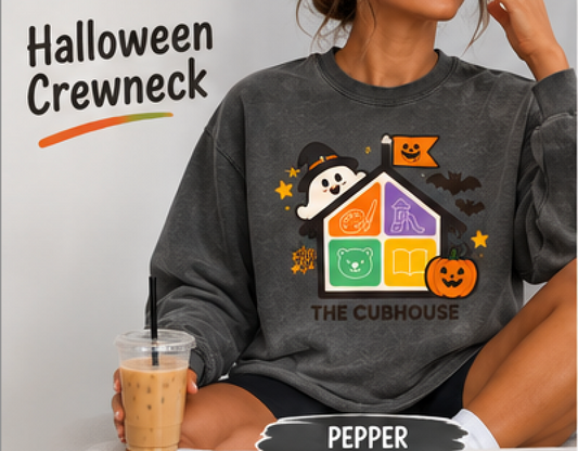 Cubhouse Halloween Comfort Colors Crewneck