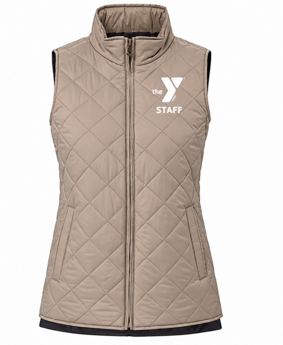Women's Vintage Diamond Quilted Vest - W207359 STAFF