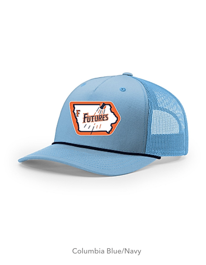 Richardson - Five-Panel Trucker with Rope Cap - 112FPR