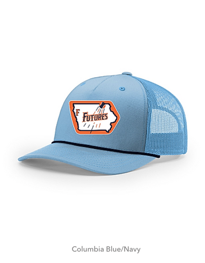Richardson - Five-Panel Trucker with Rope Cap - 112FPR