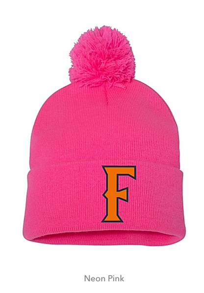 12" Pom-Pom Cuffed Beanie - SP15