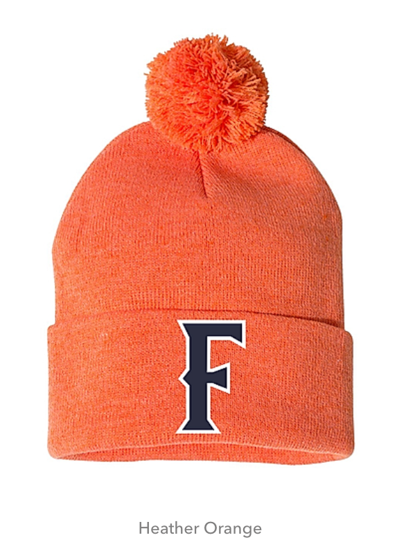 12" Pom-Pom Cuffed Beanie - SP15