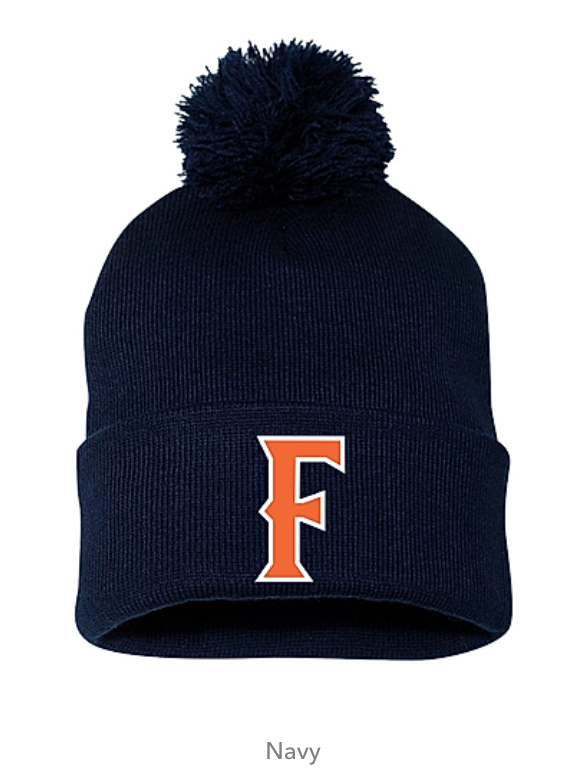 12" Pom-Pom Cuffed Beanie - SP15