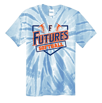 Mens Port & Company Tie-Dye Tee