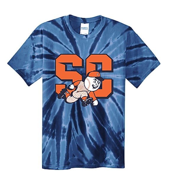 Mens Port & Company Tie-Dye Tee