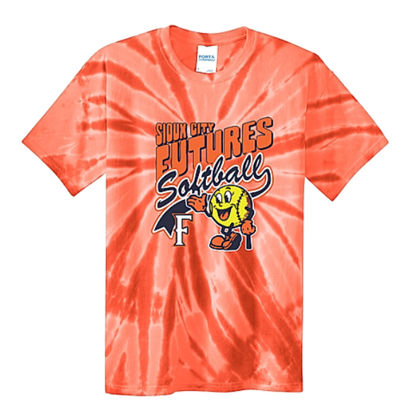 Mens Port & Company Tie-Dye Tee