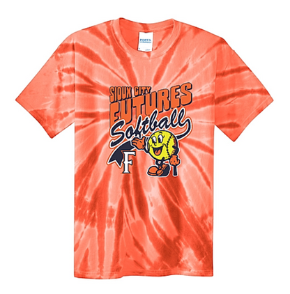 Mens Port & Company Tie-Dye Tee