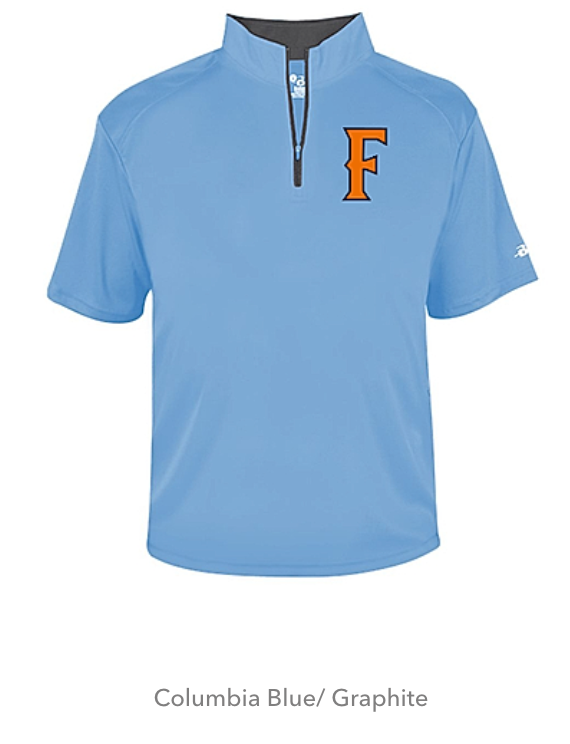B-Core Short Sleeve Quarter-Zip - 4199
