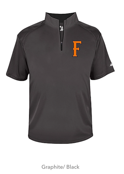 B-Core Short Sleeve Quarter-Zip - 4199