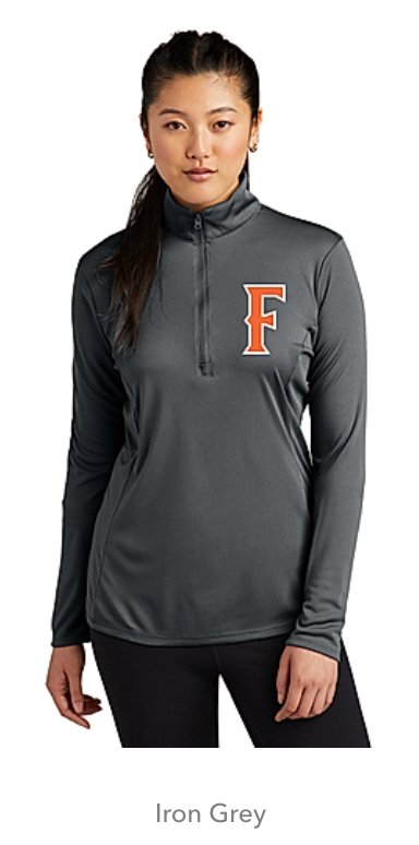Sport-Tek Women's PosiCharge Competitor 1/4-Zip Pullover. LST357