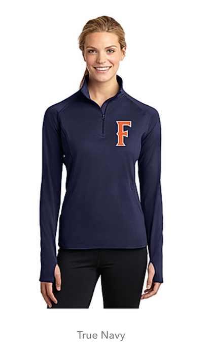 Sport-Tek Women's Sport-Wick Stretch 1/4-Zip Pullover. LST850