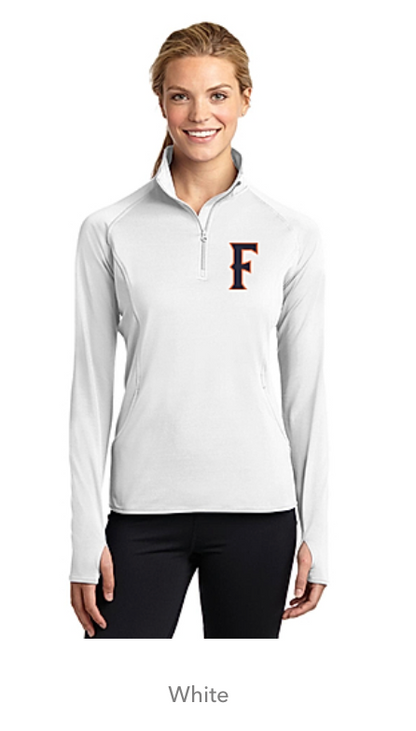 Sport-Tek Women's Sport-Wick Stretch 1/4-Zip Pullover. LST850