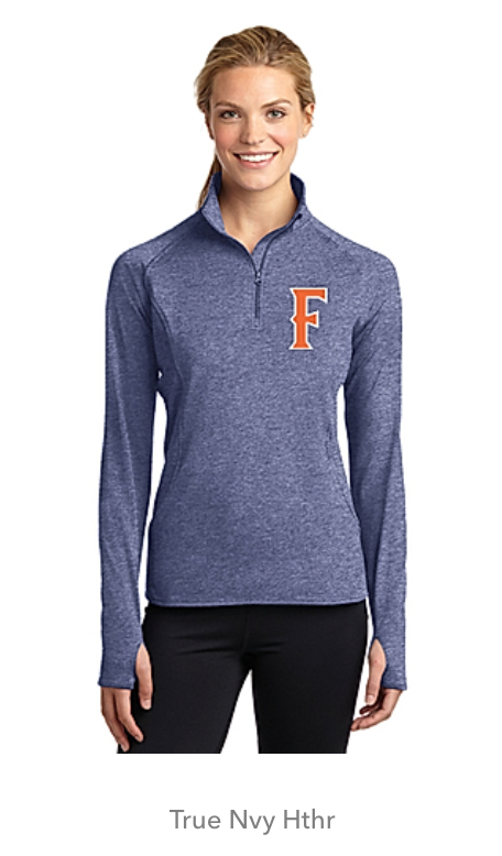 Sport-Tek Women's Sport-Wick Stretch 1/4-Zip Pullover. LST850