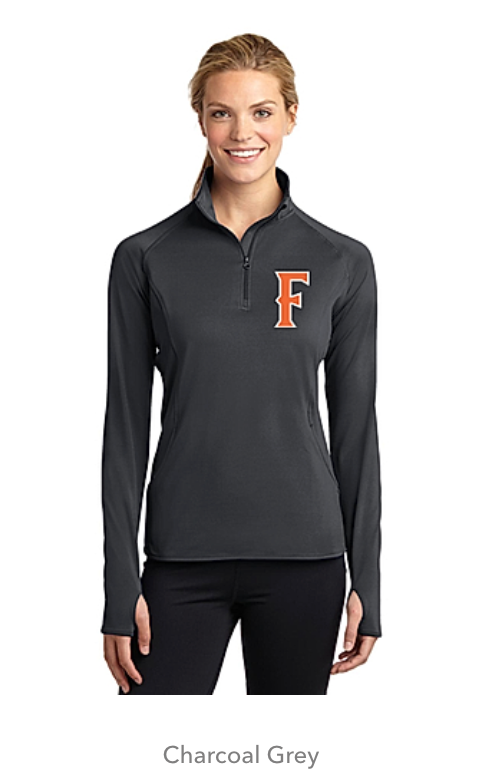 Sport-Tek Women's Sport-Wick Stretch 1/4-Zip Pullover. LST850