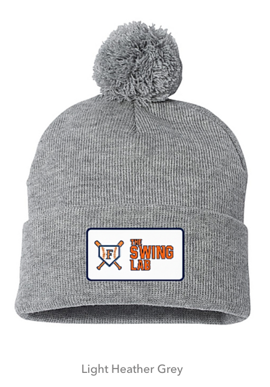 12" Pom-Pom Cuffed Beanie - SP15