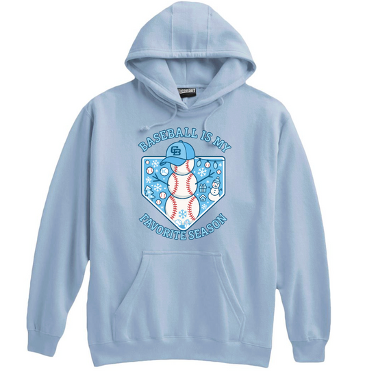 Baseball is My Favorite Season Pennant Hoodie Super-10 Hoodie - Good Boy 701
