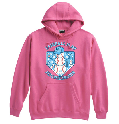 Baseball is My Favorite Season Pennant Hoodie Super-10 Hoodie - Good Boy 701