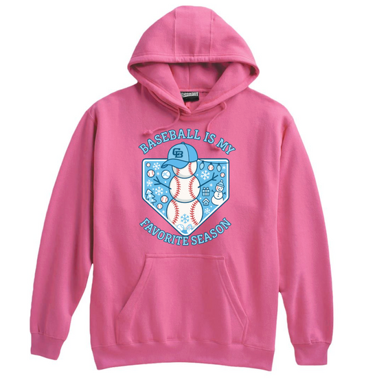 Baseball is My Favorite Season Pennant Hoodie Super-10 Hoodie - Good Boy 701